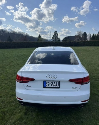 Audi A4 cena 83900 przebieg: 17800, rok produkcji 2018 z Biała małe 254